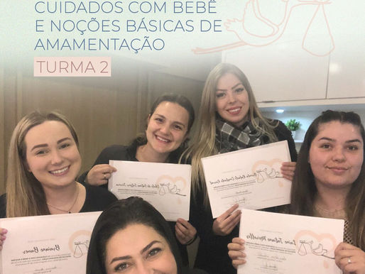 Cuidados com bebê e noções básicas de amamentação (turma 2)