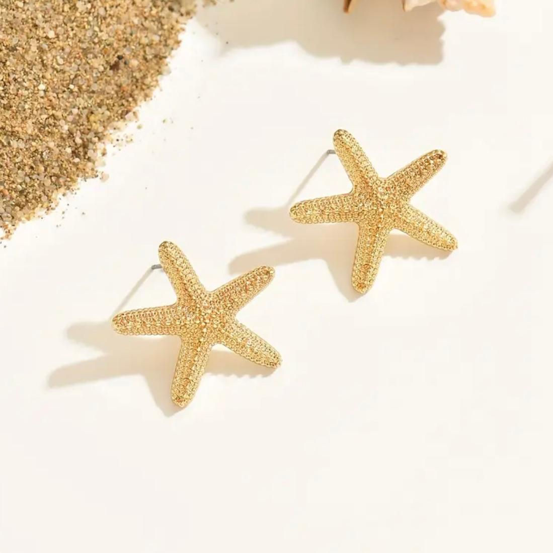 Aretes estrella de mar