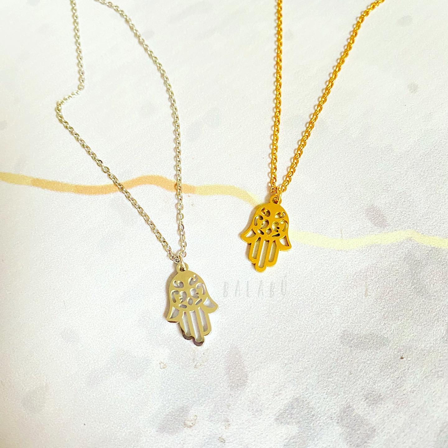 Cadena Mano Hamsa