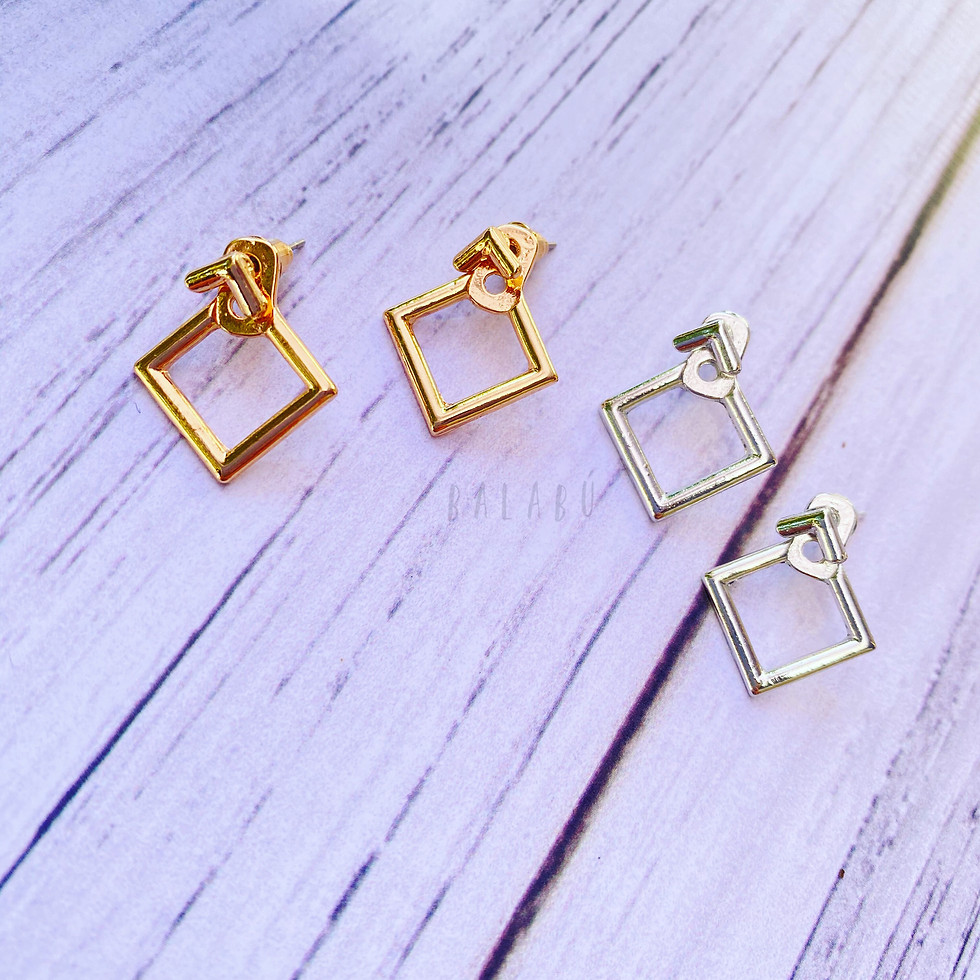 Miniatura: Aretes Rombo
