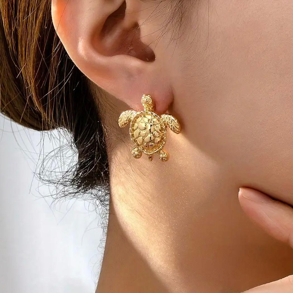 Miniatura: Aretes Tortuga