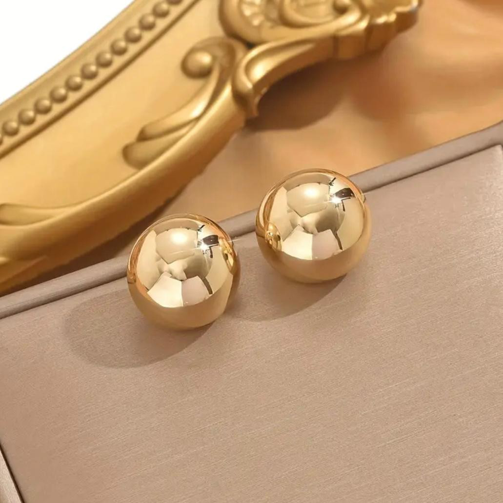 Aretes Botón