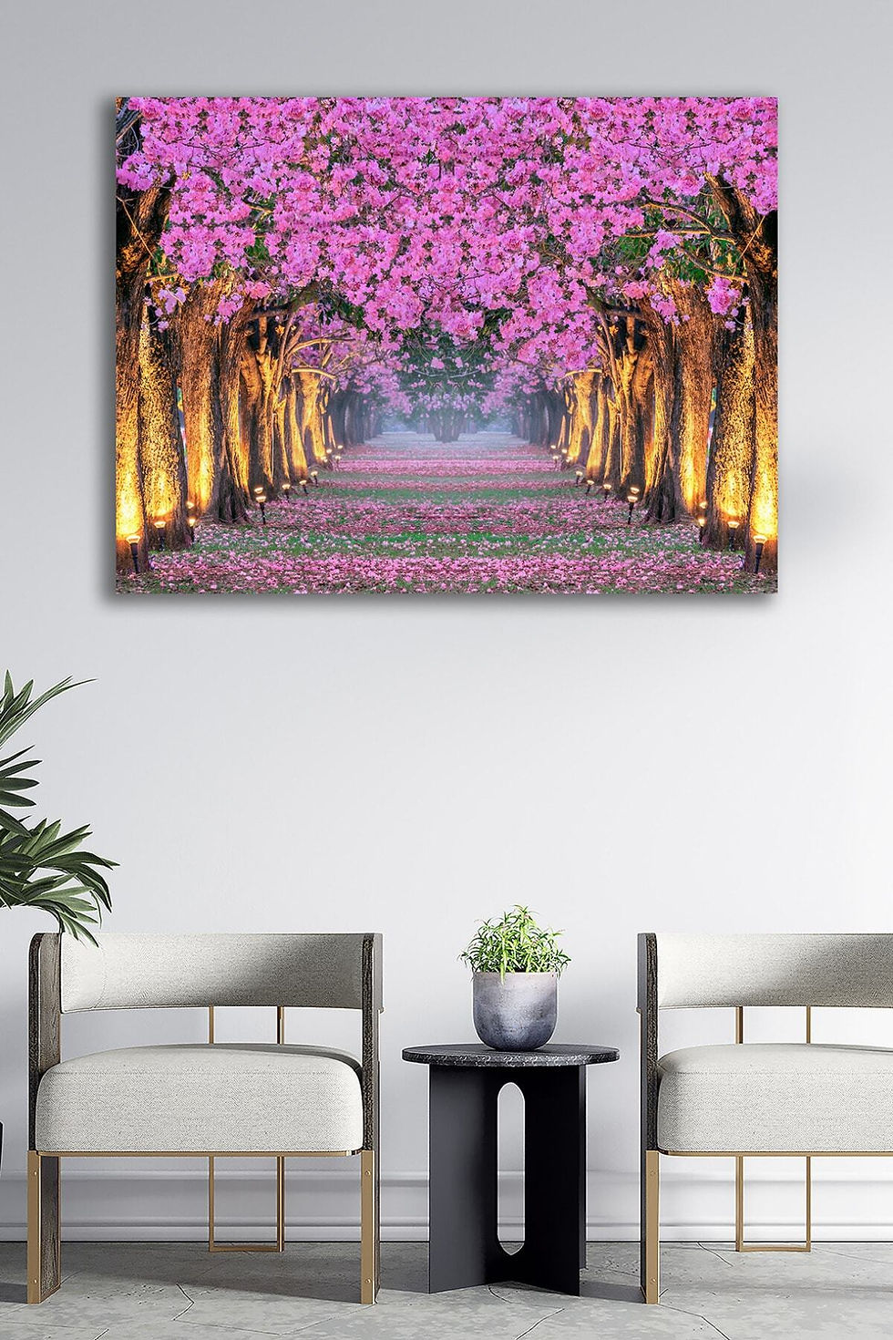 Kanvas Tablo Manzara Doğa Şehir Dekoratif Duvar Tablosu Baskılı