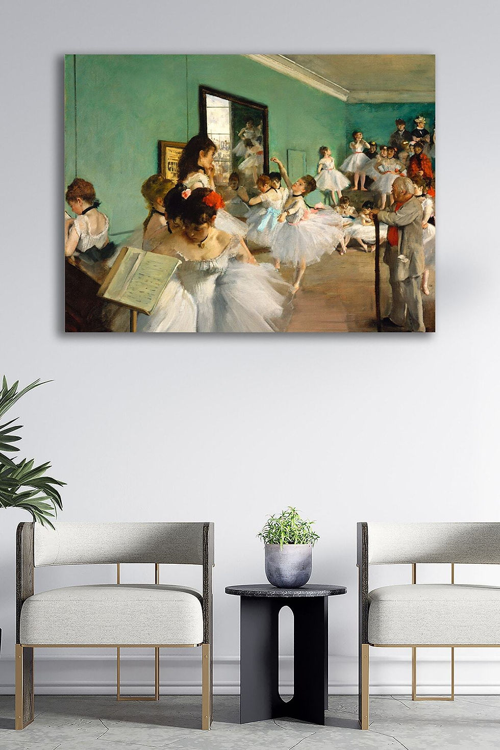 Kanvas Tablo Resim Ünlü Ressamlar Serisi Yağlı Boya Tablosu