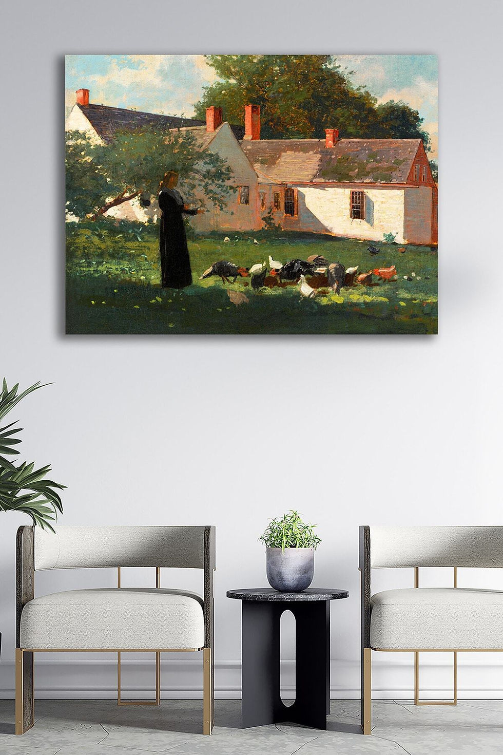 Kanvas Tablo Resim Ünlü Ressamlar Serisi Yağlıboya Tablosu