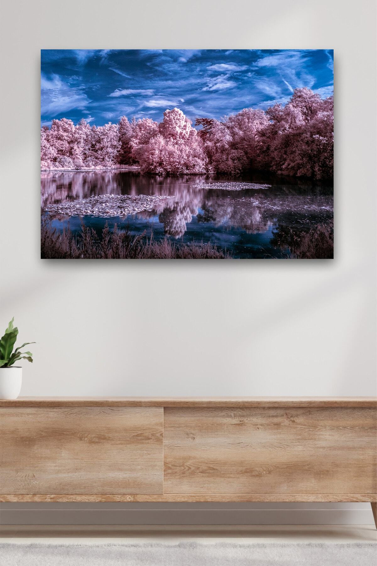 Manzara Kanvas Dekoratif Duvar Tablosu Baskılı