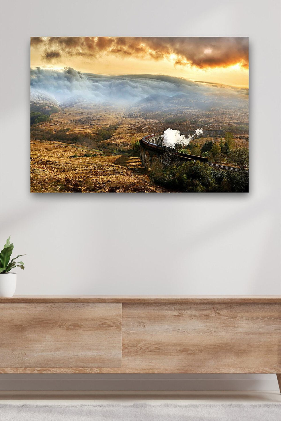 Manzara Kanvas Dekoratif Duvar Tablosu Baskılı