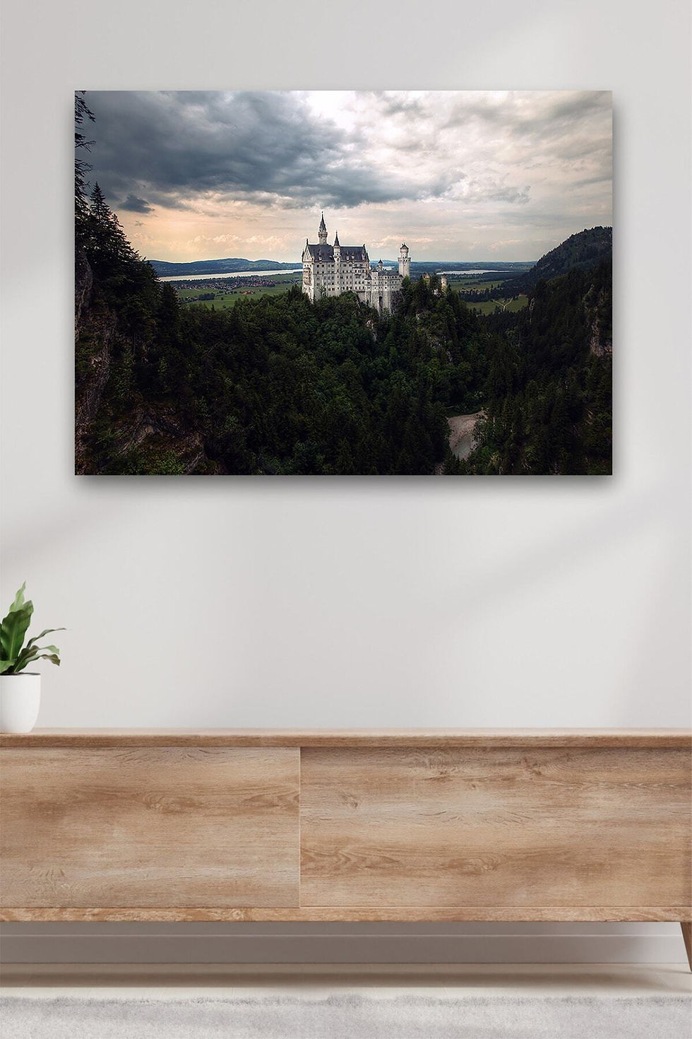 Manzara Kanvas Dekoratif Duvar Tablosu Baskılı