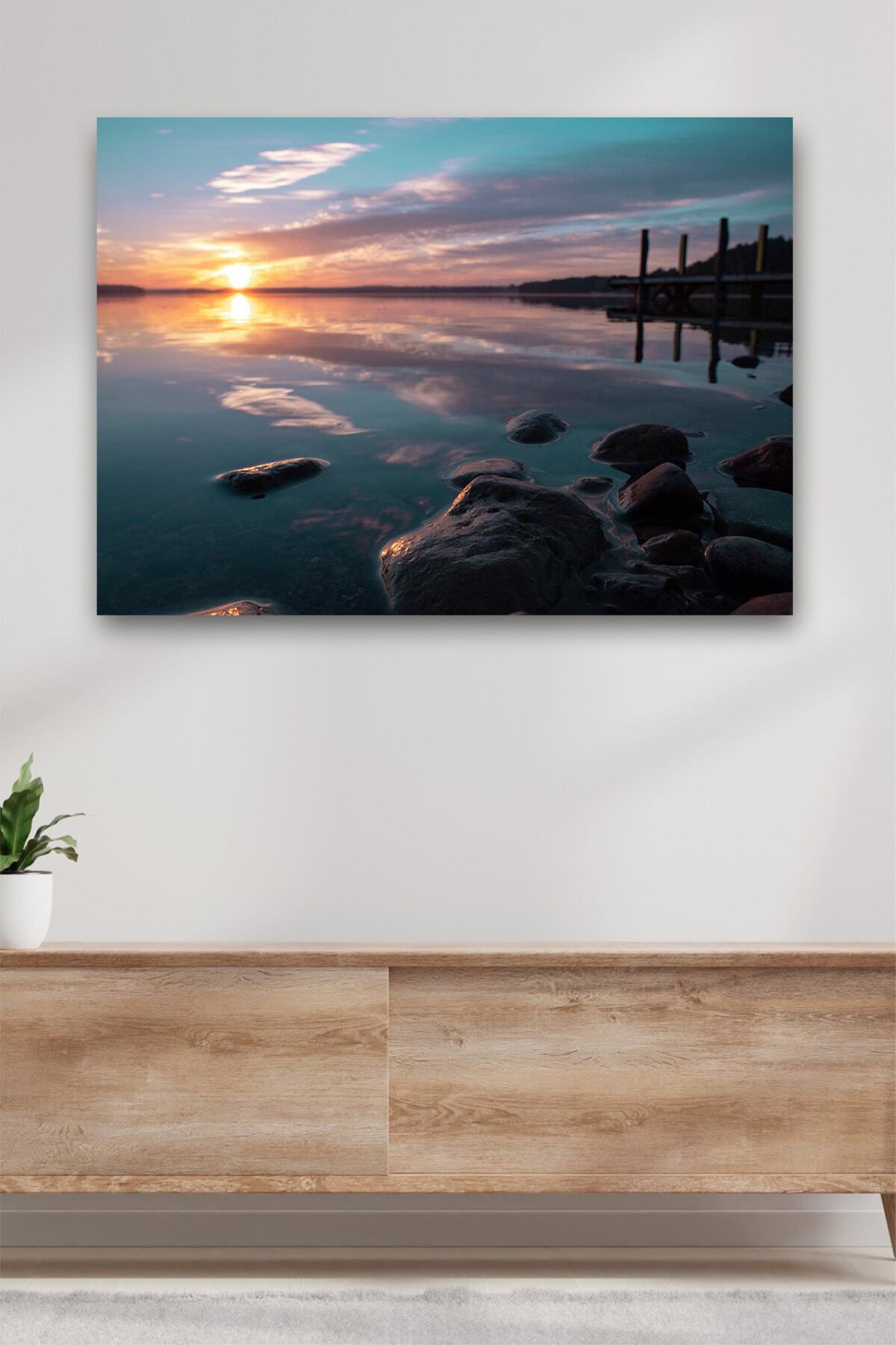 Manzara Kanvas Dekoratif Duvar Tablosu Baskılı