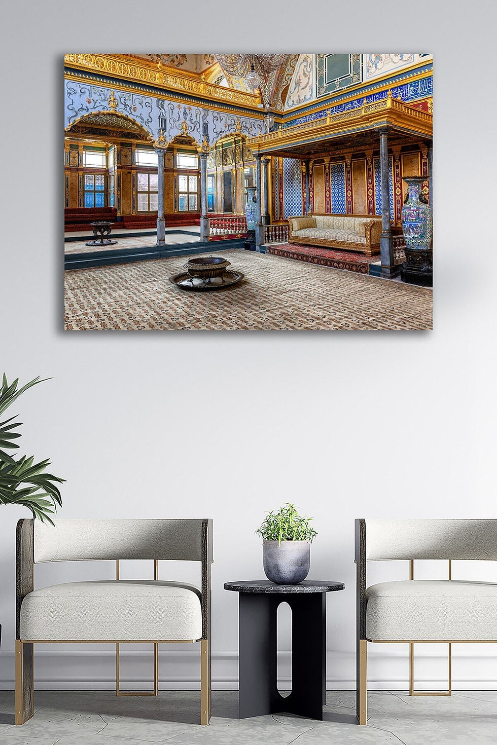 Kanvas Tablo Manzara Doğa Şehir Dekoratif Duvar Tablosu Baskılı