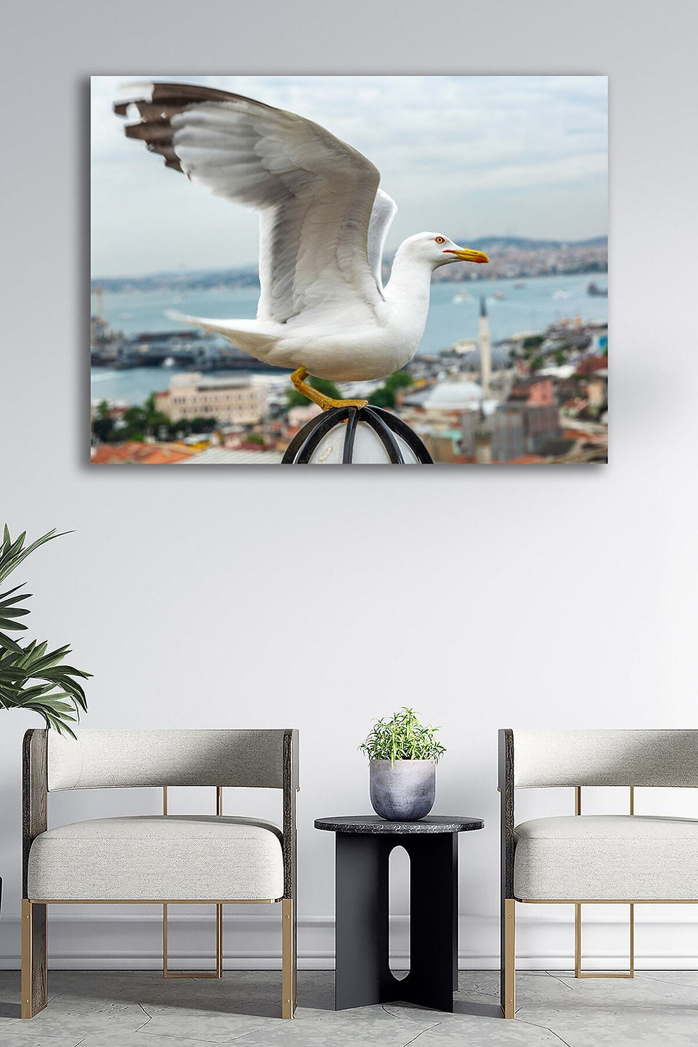 Kanvas Tablo Hayvanlar Dekoratif Duvar Tablosu Baskılı