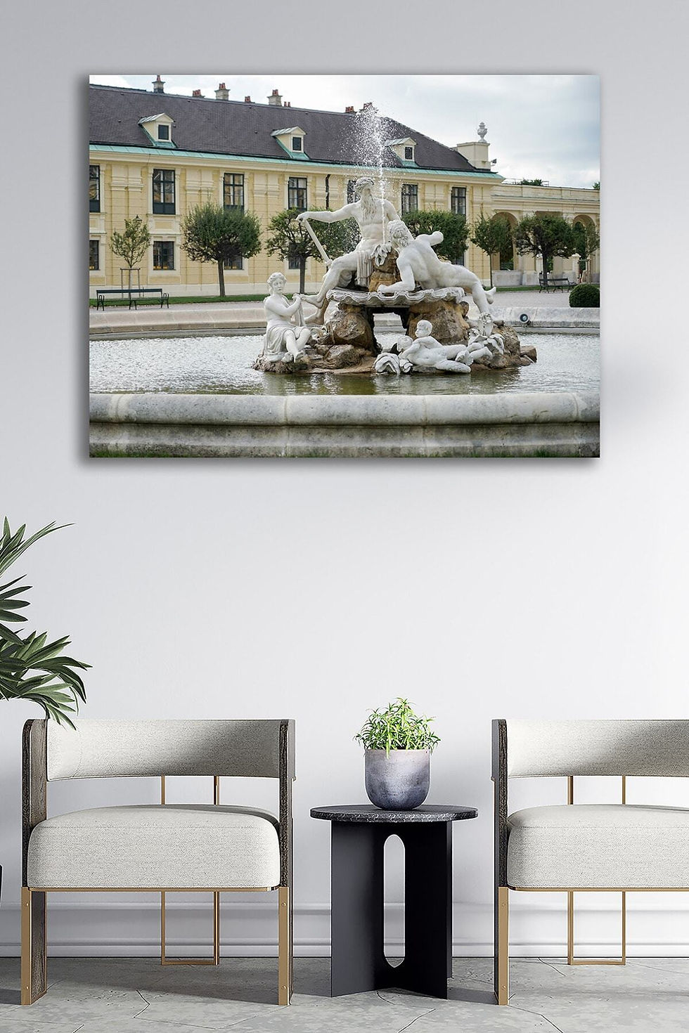 Kanvas Tablo Manzara Doğa Şehir Dekoratif Duvar Tablosu Baskılı