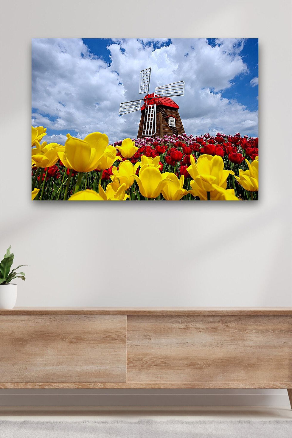 Manzara Kanvas Dekoratif Duvar Tablosu Baskılı