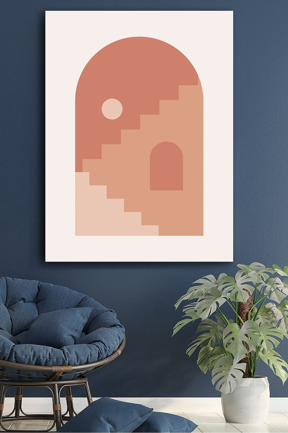 Kanvas Tablo Resim Soyut Modern Dekoratif Duvar Tablosu Baskılı