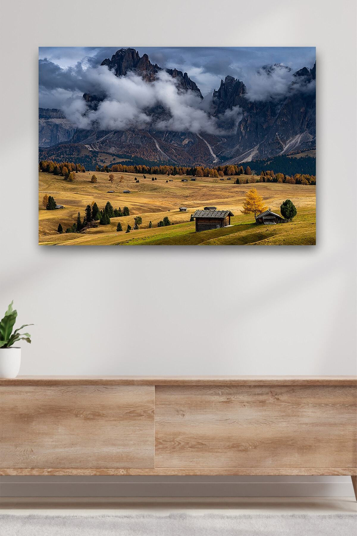 Manzara Kanvas Dekoratif Duvar Tablosu Baskılı