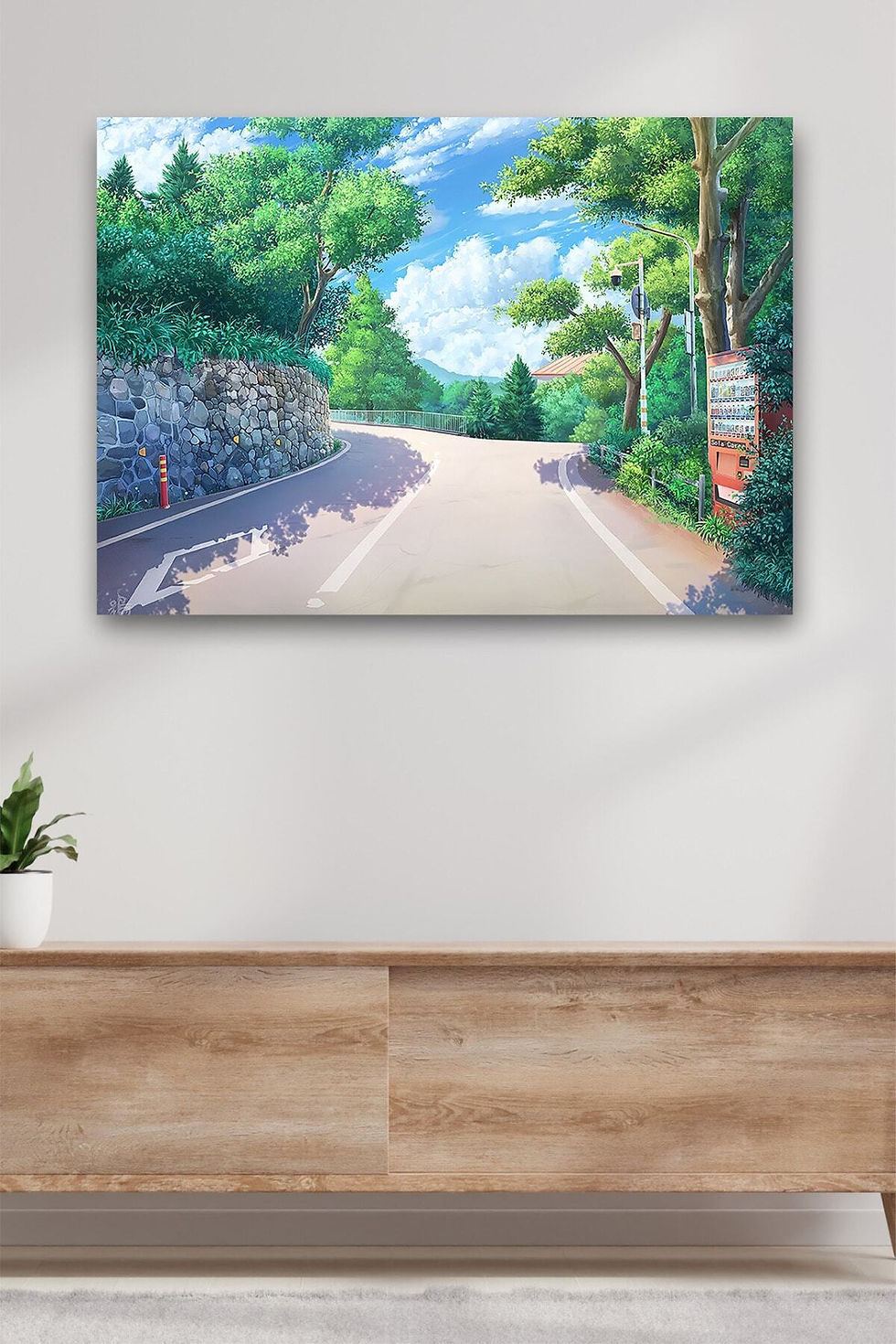 Manzara Kanvas Dekoratif Duvar Tablosu Baskılı