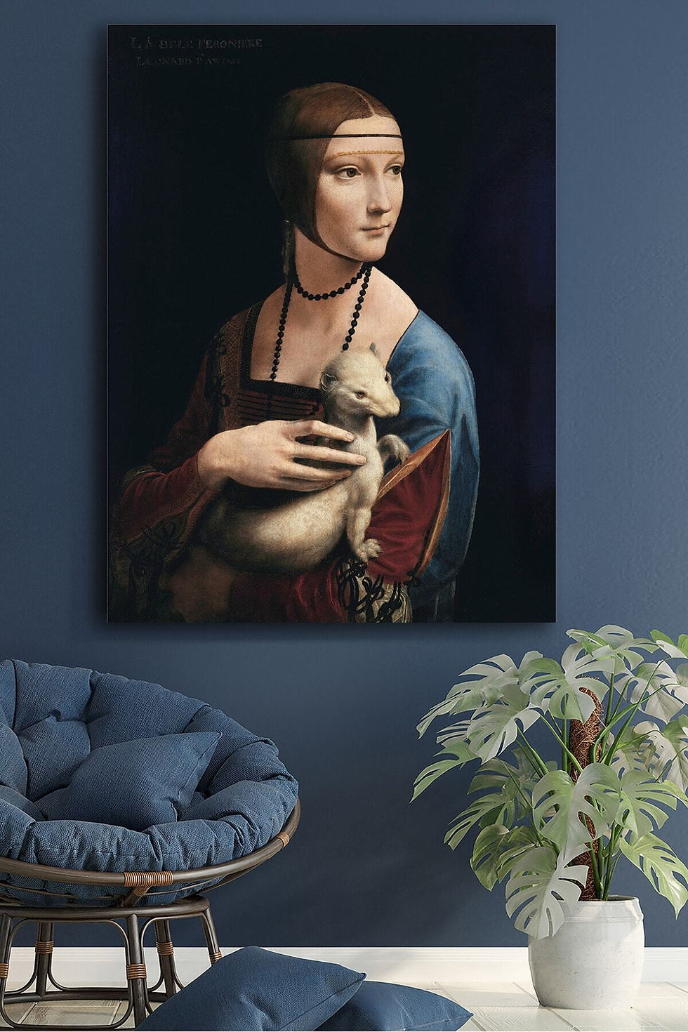 Kanvas Tablo Resim Ünlü Ressamlar Serisi Yağlıboya Tablosu