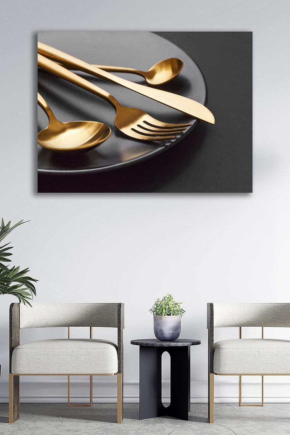 Kanvas Tablo Resim Mutfak Sofra Yemek Odası Dekoratif Duvar Tablosu Baskılı