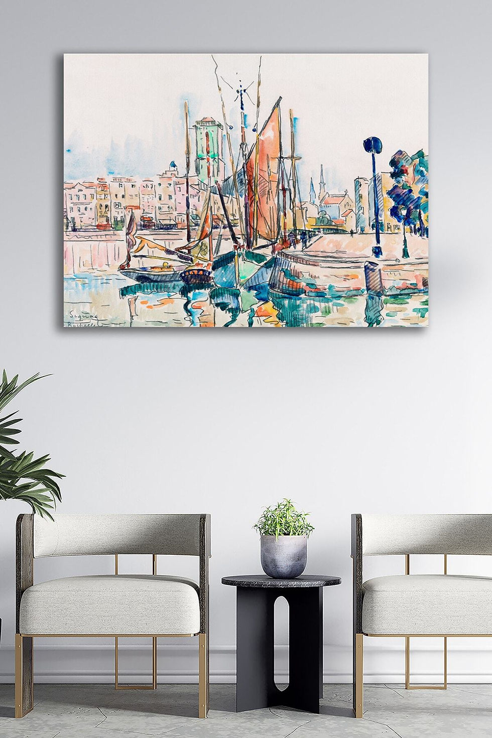 Kanvas Tablo Resim Ünlü Ressamlar Serisi Yağlıboya Tablosu