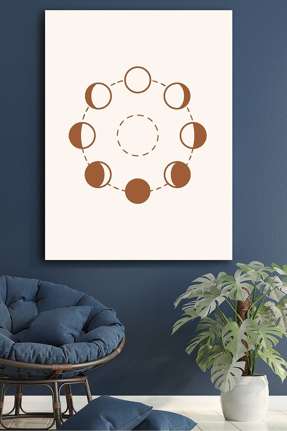 Kanvas Tablo Resim Soyut Modern Dekoratif Duvar Tablosu