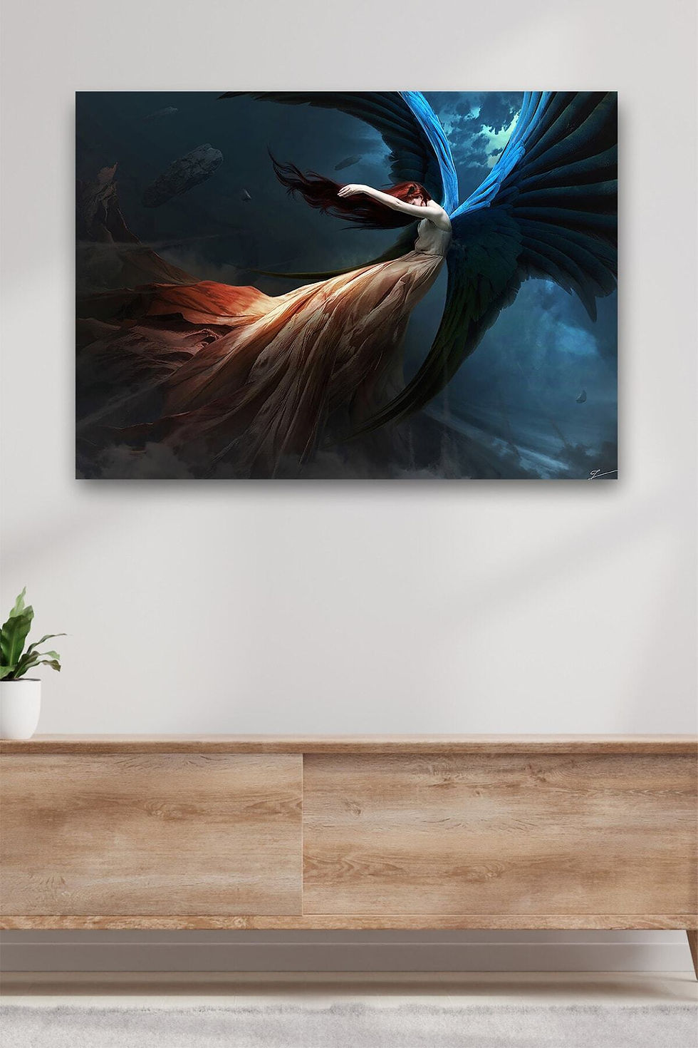 Manzara Kanvas Dekoratif Duvar Tablosu Baskılı