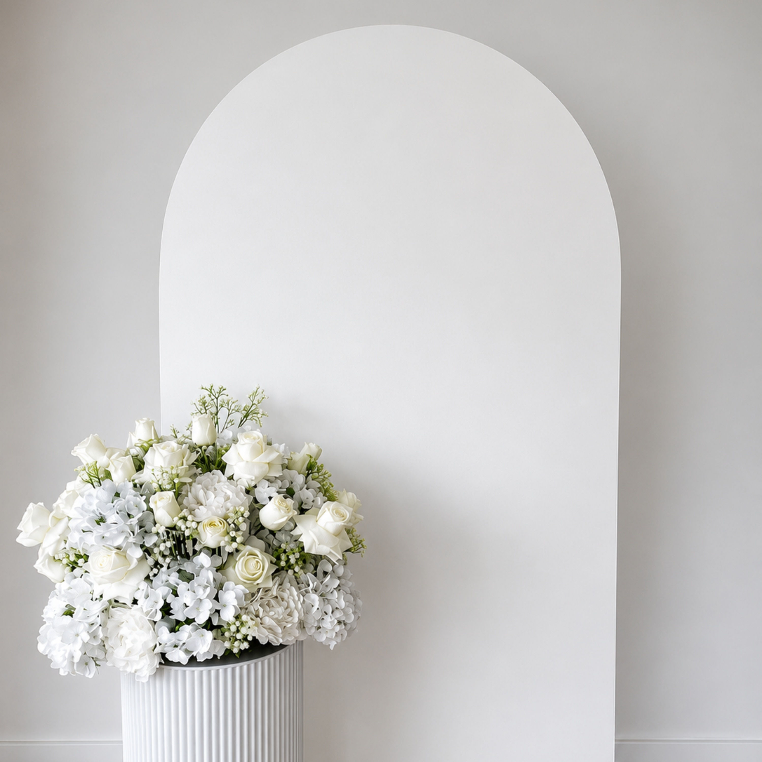 Luxury ivory wedding styling collection with elegant event décor.