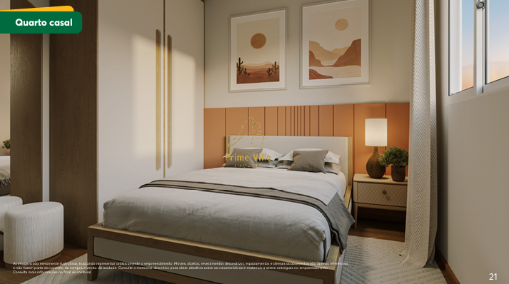 Miniatura: Apartamento novo com dois quartos no Nova Brasília