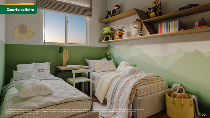 Miniatura: Apartamento novo com dois quartos no Nova Brasília