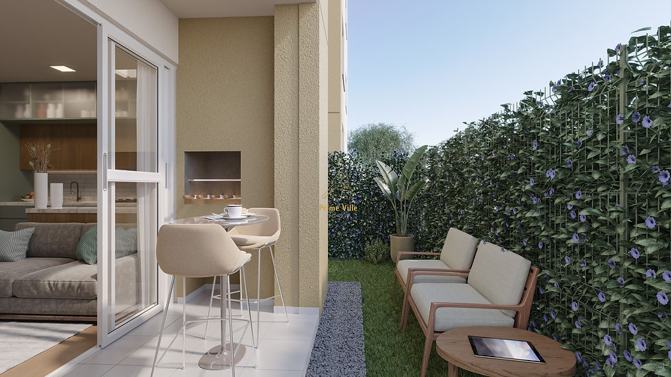 Miniatura: Apartamento sacada com churrasqueira no bairro Pirabeiraba