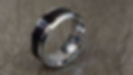 Thumbnail: #1.Stainless Steel Human Blood Ring  (Memorial option)