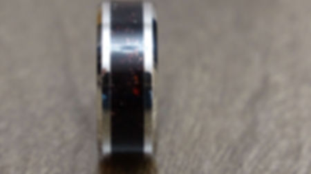 #1.Stainless Steel Human Blood Ring  (Memorial option)