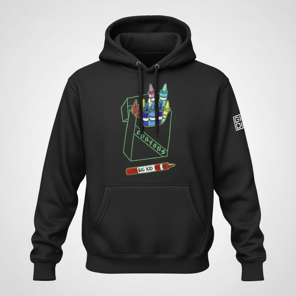 XXL CRAYON HOODIE