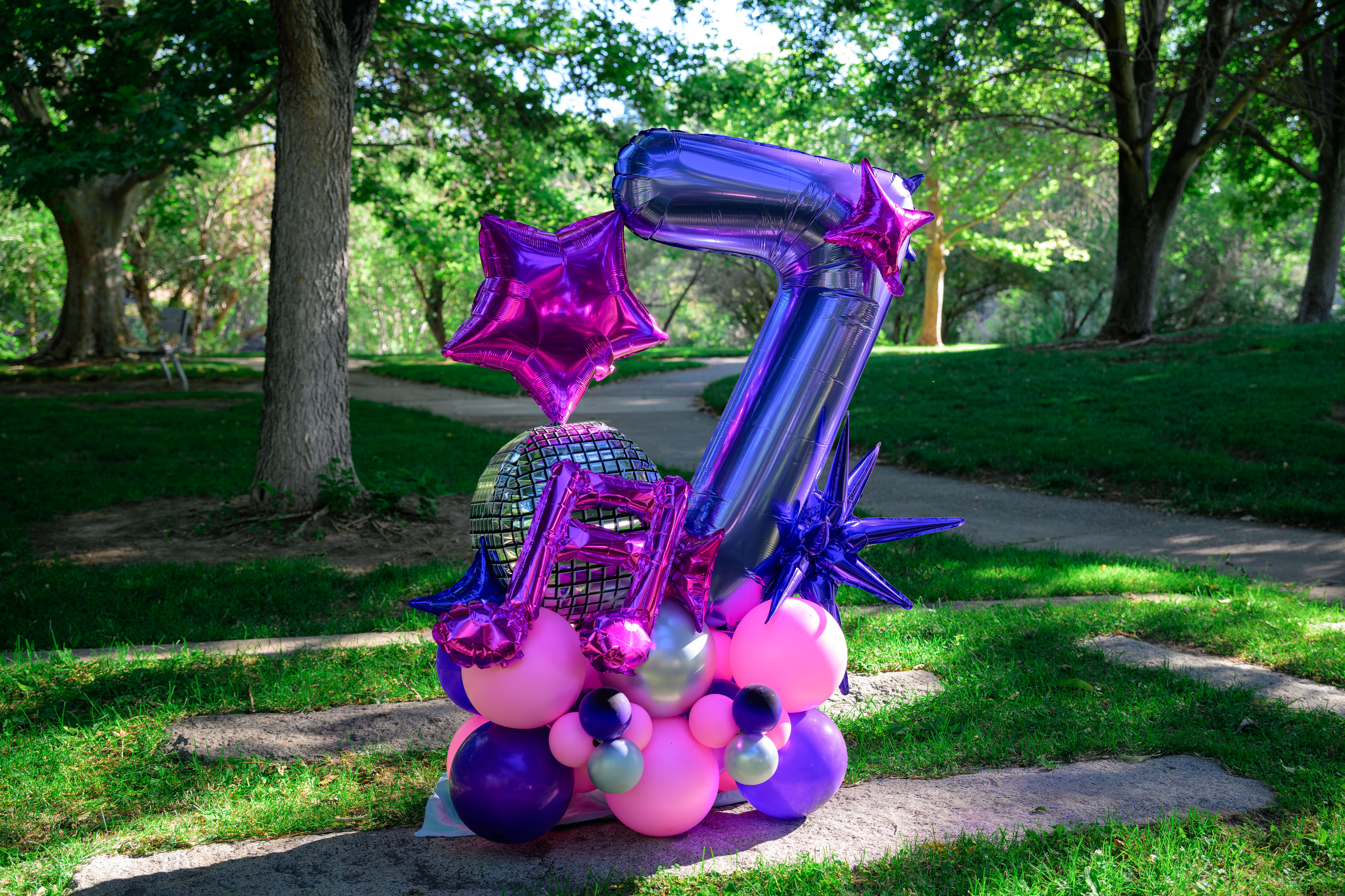 Balloon Number Stack