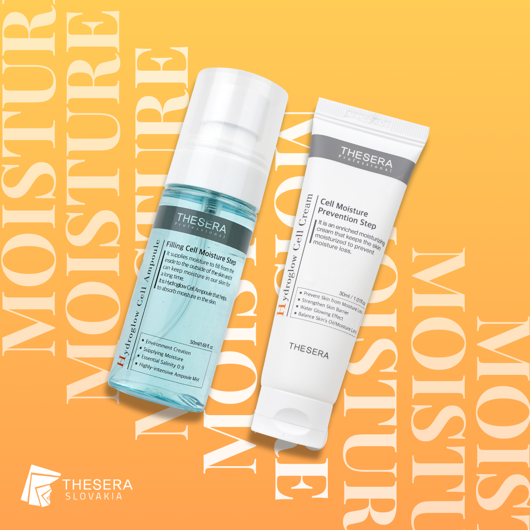 THESERA Moisture Starting Set - Hydroglow Cell Ampoule & Hydroglow Cell Cream