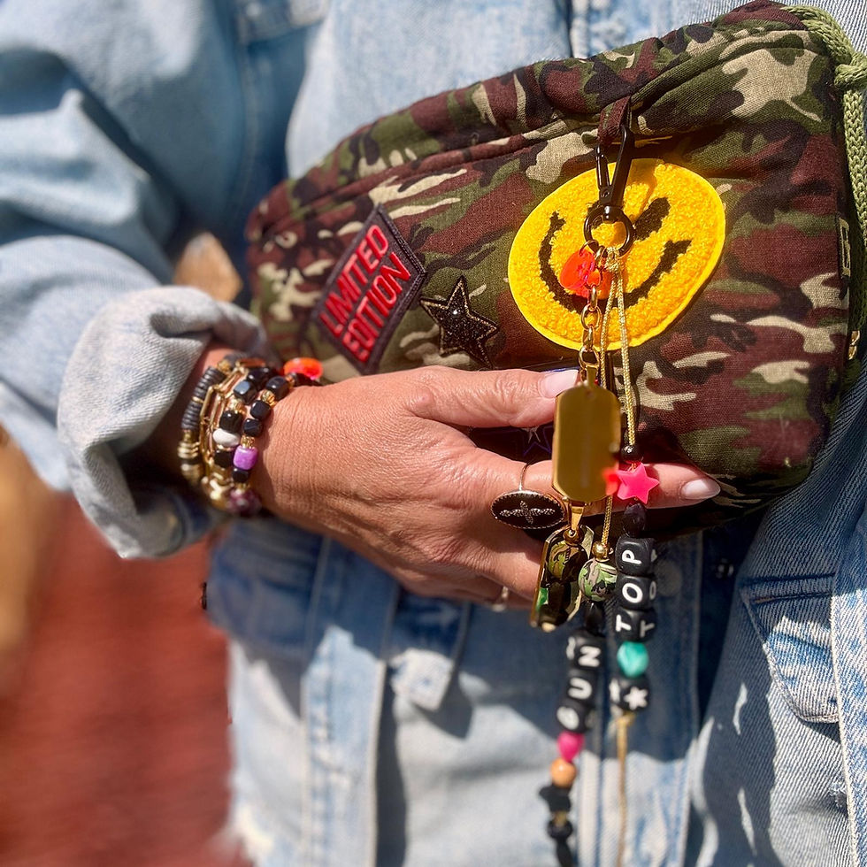 Miniature : Bag Charm Maverick Top Gun XOXO