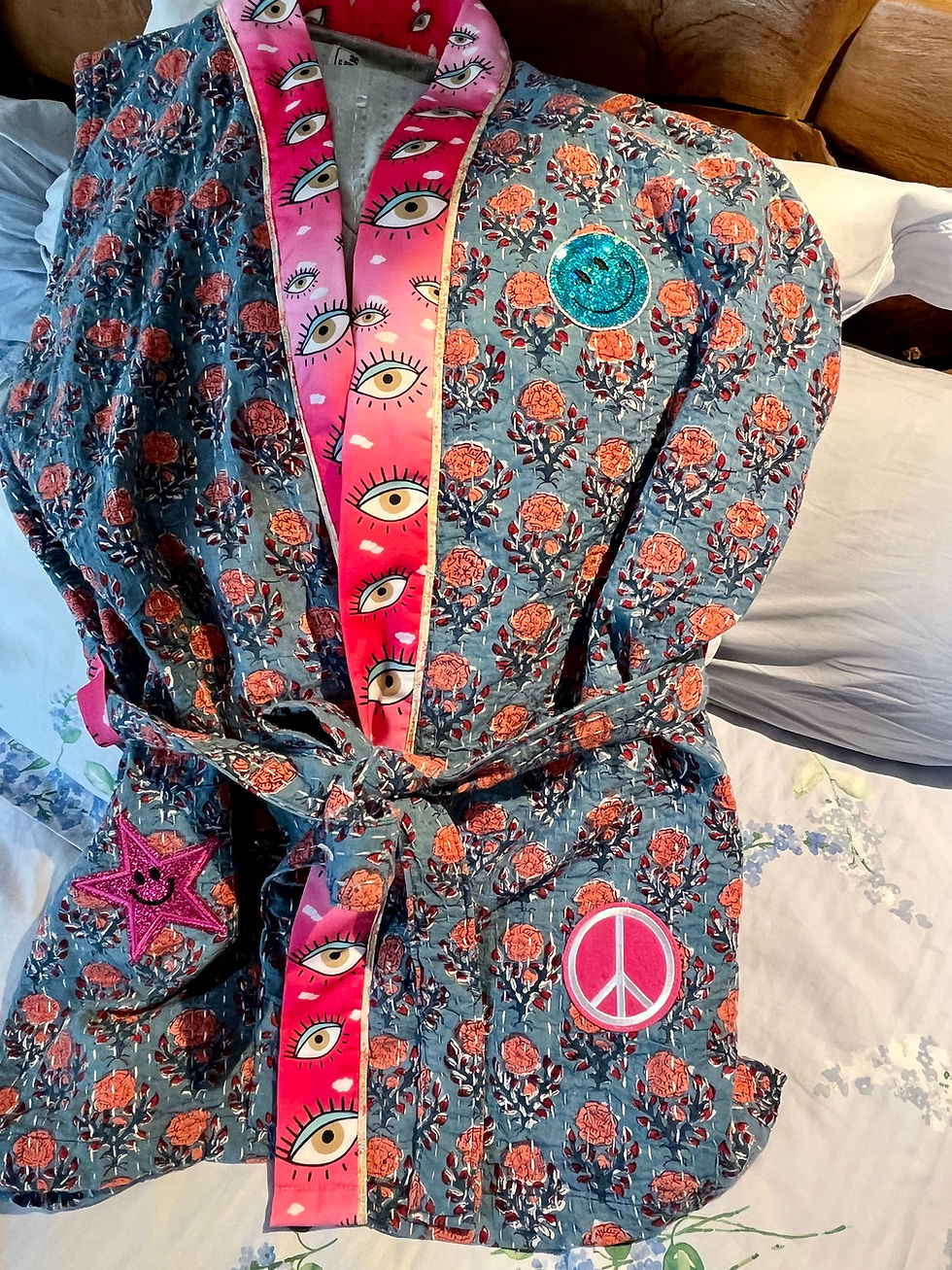Miniature : Kimono Kantha Eye See You