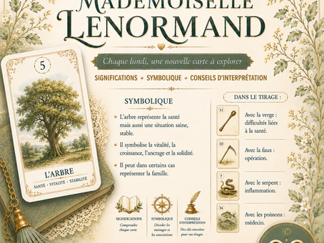 5. Initiation au jeu de Melle Lenormand