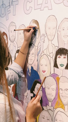 Coloring the Faces of CRS Employees