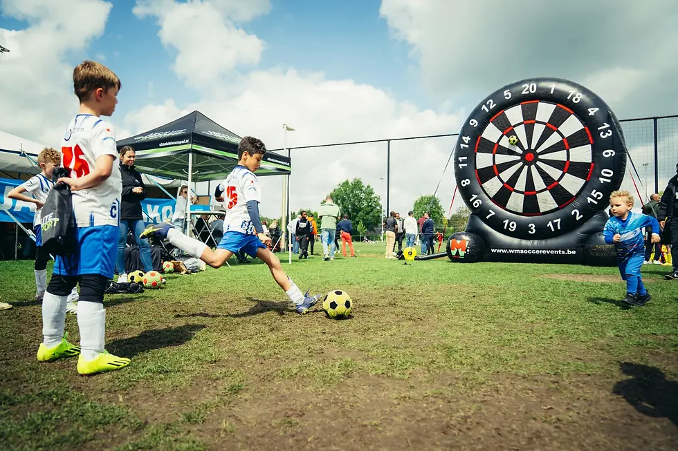 Voetbaldarts attractie voor voetbaltoernooien en evenementen in België