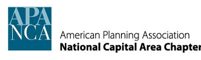 American Planning Associatin - National Capital Area Chapter Logo with blue box and letters "APA - NCA."