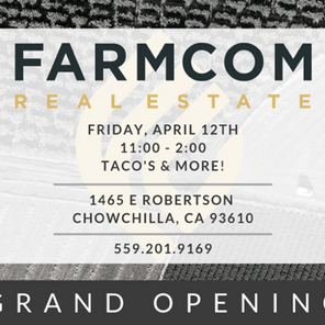 Farmcom Real Estate Grand Opening - Friday, April 12th 2019!