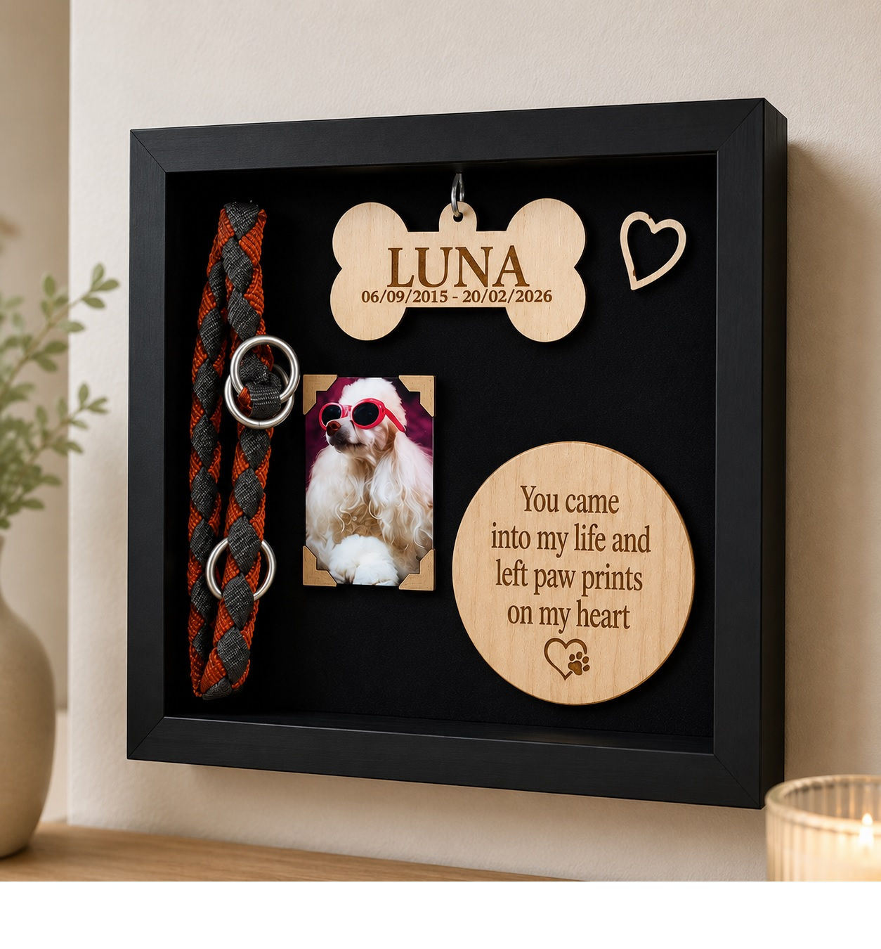 Personalised Pet Memorial Box