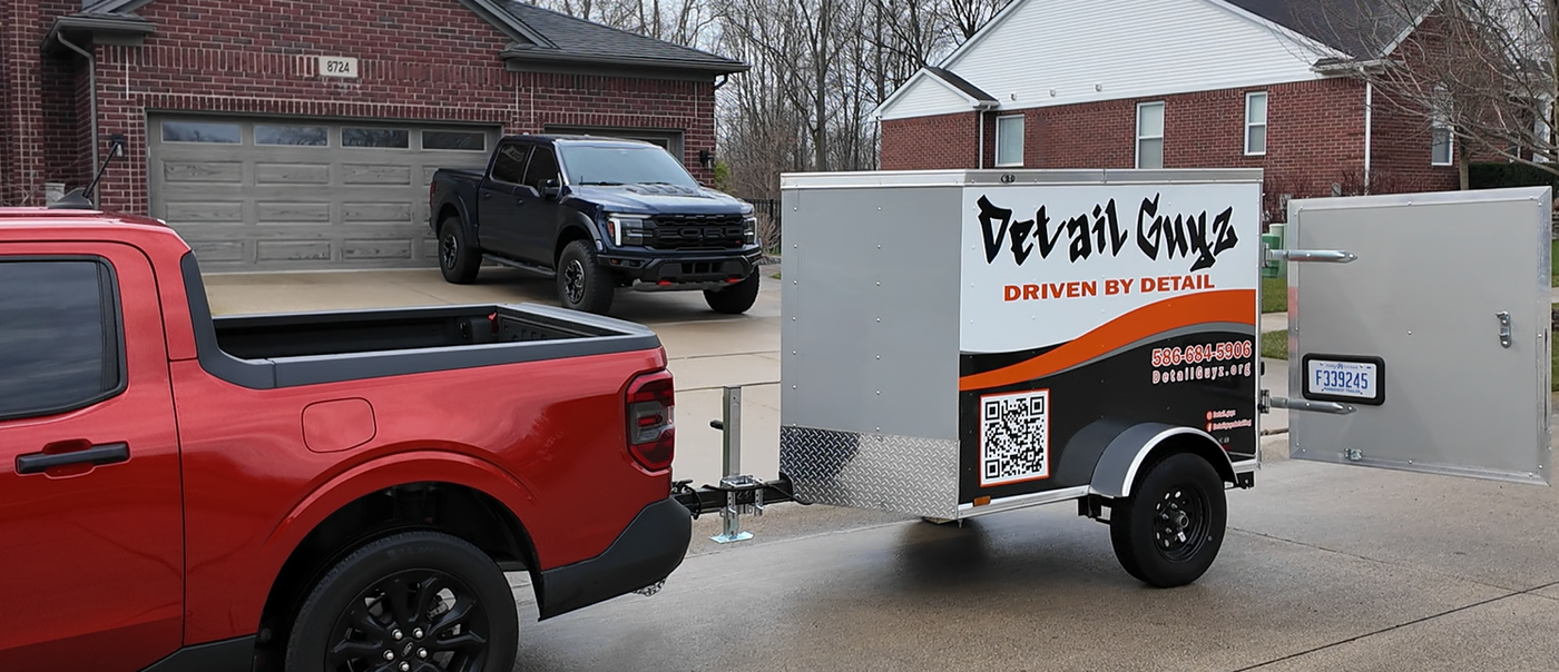 Detail Guyz mobile setup on location