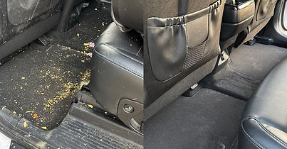 before and after interior detail