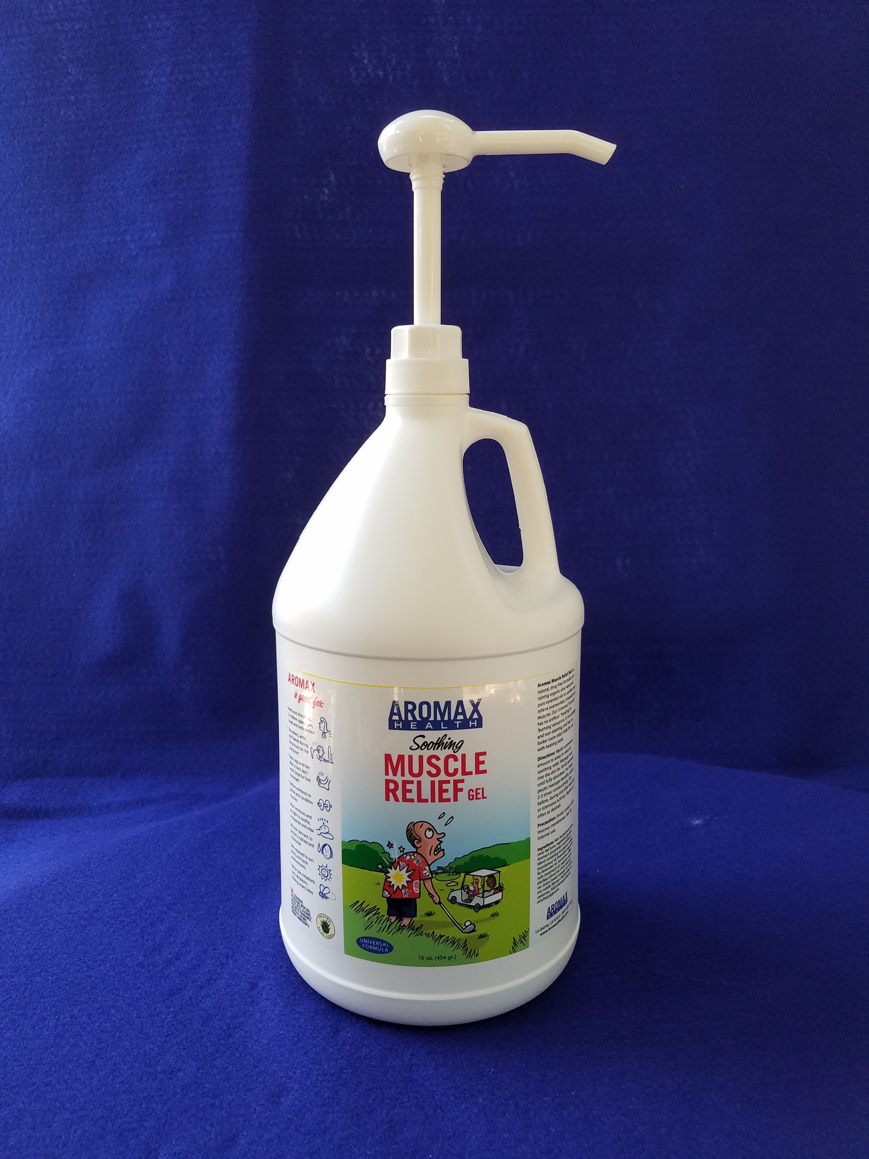 Aromax Muscle Relief Gel — 1 gal.
