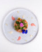 Tartare gourmet par un photographe et vidéaste en Bretagne