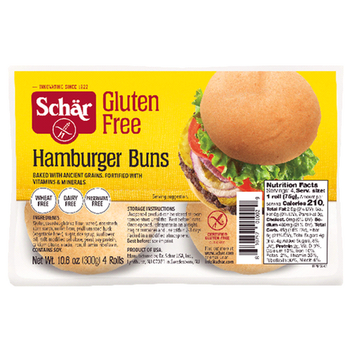 Schar Hamburger Buns.