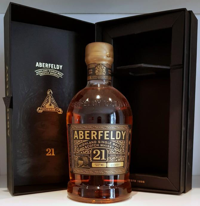 Aberfeld Highland Single Malt Scotch Whiskey 21 Years Old