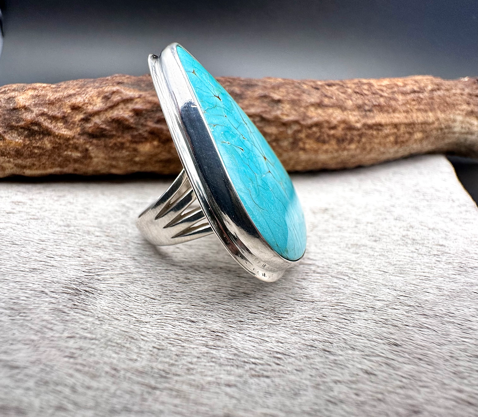 Thumbnail: Boss Lady - Turquoise Ring