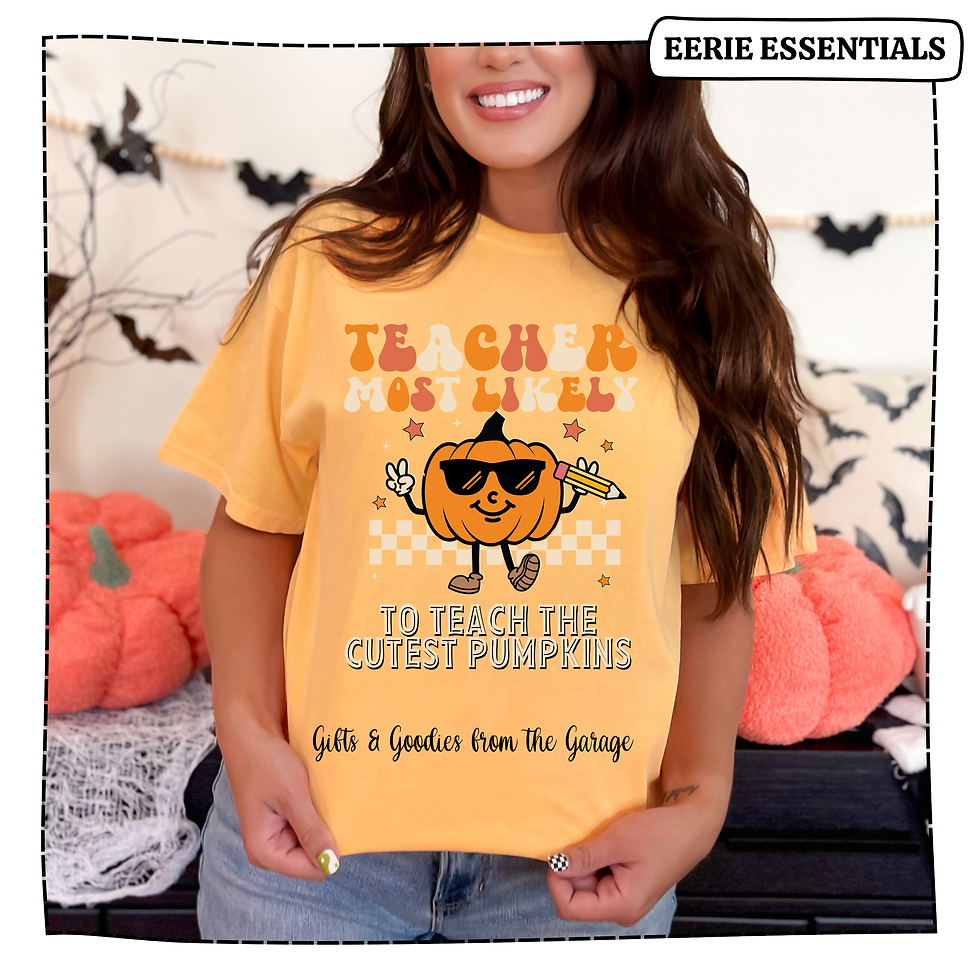 Teacher Most Likely To Teach The Cutest Pumpkins Tee
